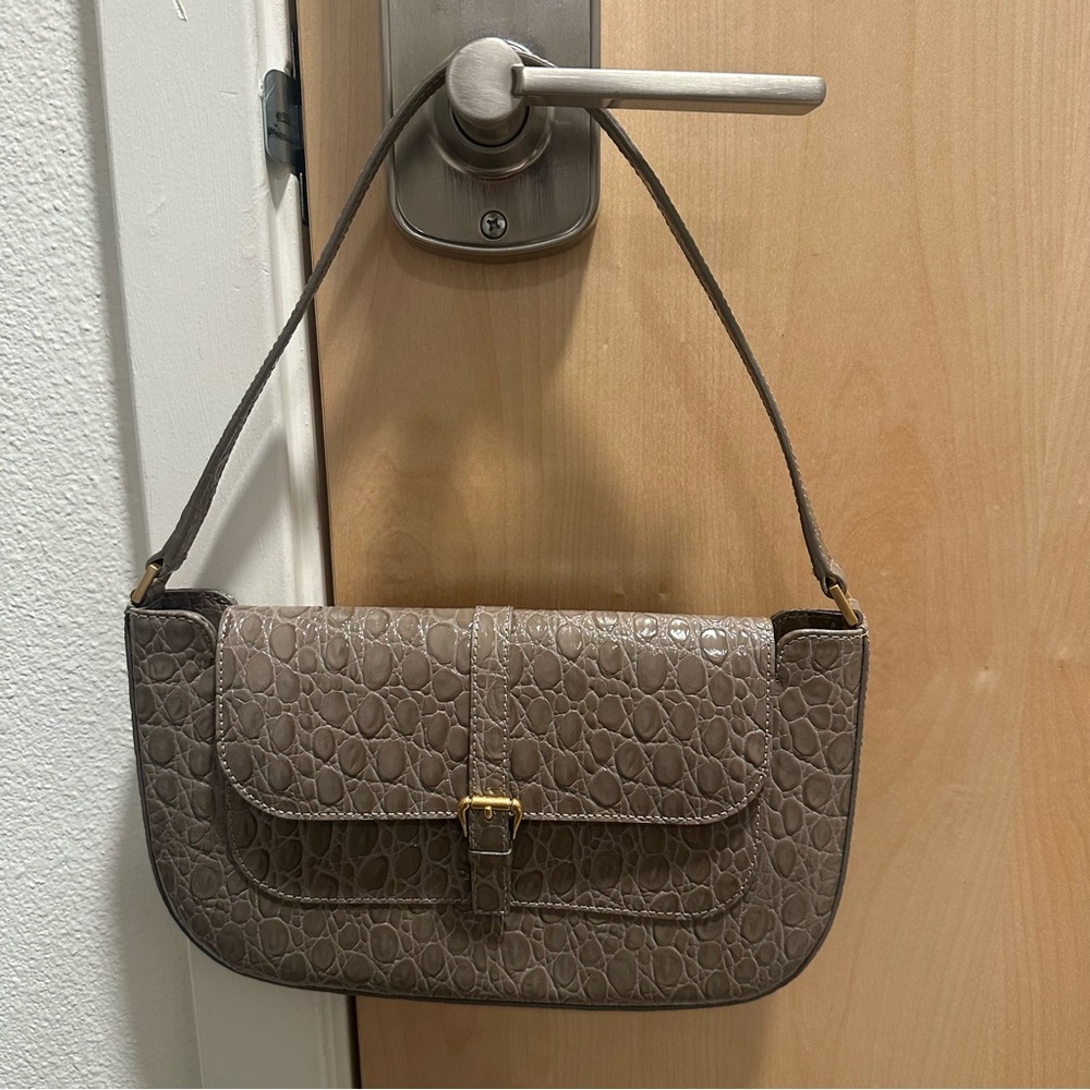 By Far Miranda Shoudler Bag
Croc leather made of real leather